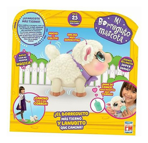 Fotorama Mi Borreguito Mascota| Peluche Interactivo