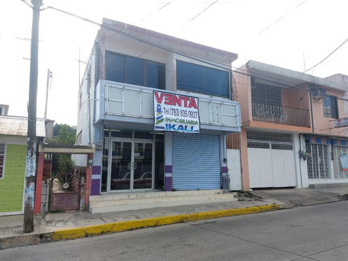 Renta Local Comercial Con Departamento Col. El Mirador Cerro Azul Veracruz.