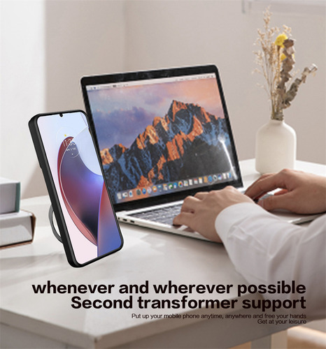 Funda Con Anillo Magnético Para Infinix Hot 50 Pro