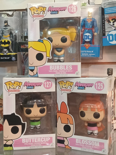 Funko Pop X3 Powerpuff Girls 