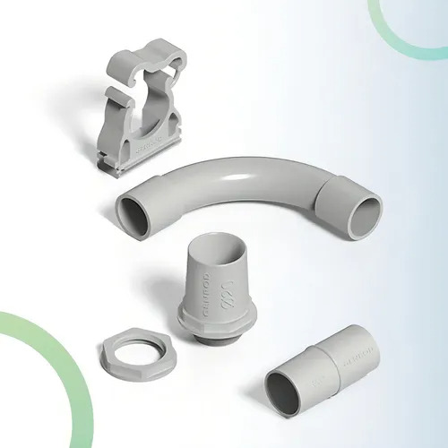 Curva Para Tubo Rígido 50mm Pack X10unidades Genrod- Erm
