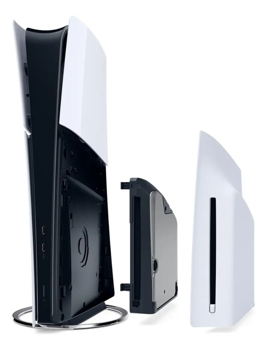 Unidad Lector de discos consola Ps5 Slim+ps5 pro color blanco