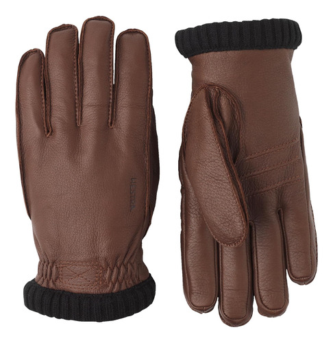 Guantes De Trabajo De Invierno Hestra Deerskin Primaloft Rib