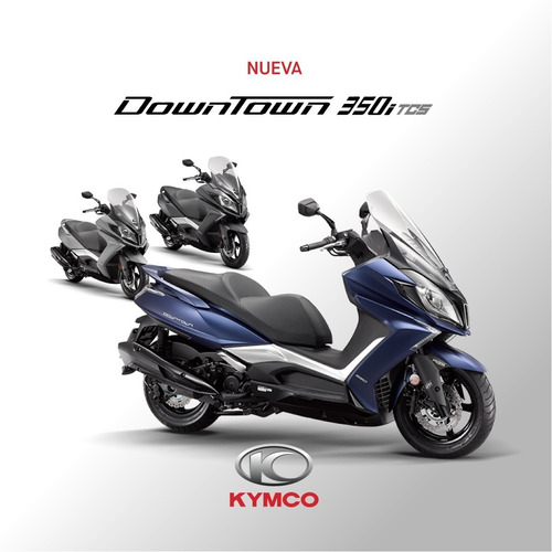 Imagen 13 de 17 de Kymco Downtown 350i Tcs Control De Tracción Y Color Nuevo