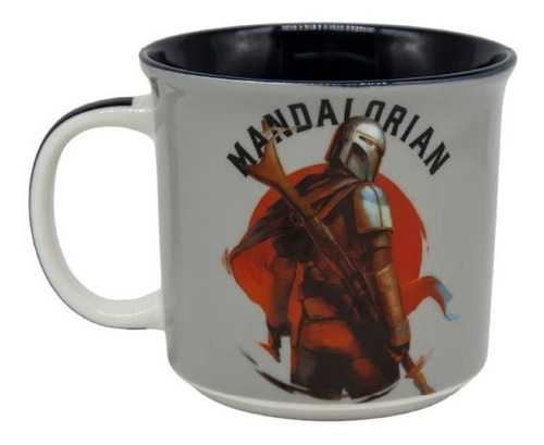 Caneca Tom Mando | Star Wars | Mandalorian Oficial | 350 Ml