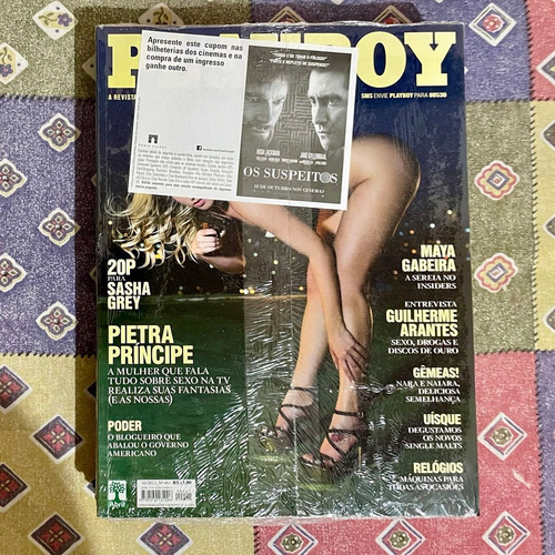 Revista Playboy - Pietra Príncipe - 10/2013