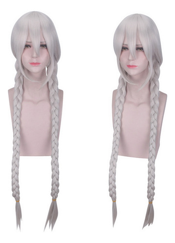Peluca De Cosplay Honkai Impact 3 Bronya Zaychik Kiana Kasla
