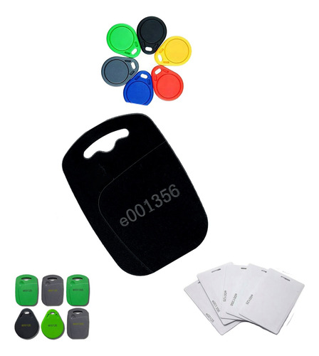 Tags Rfid Llave Electronica Acceso Edificios 13.56mhz Negro