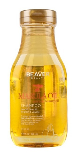 Beaver® Shampoo Marula Oil Miracle Beauty Lustroso Oil 350ml