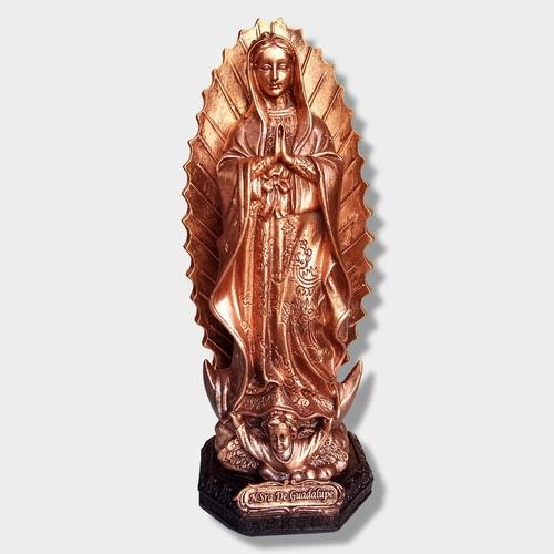 Imagem Nossa Senhora De Guadalupe - 22 Cm Cor Bronzeado