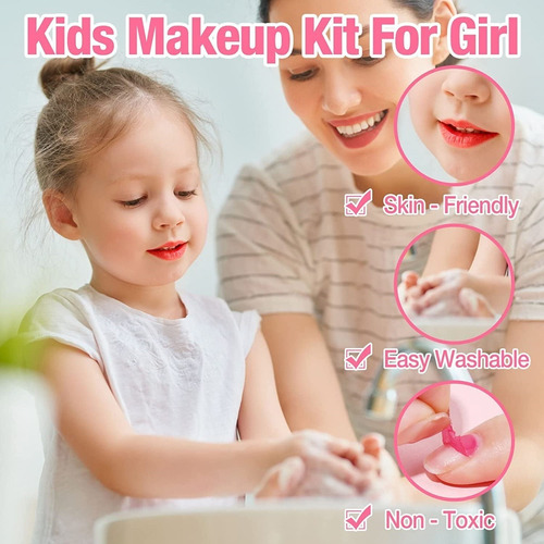 Juegos De Juguetes De Maquillaje De Niña Lavable