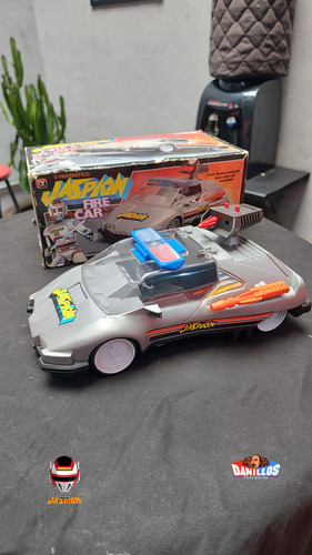 Carro Jaspion (fire Car) Prateado (Usado)