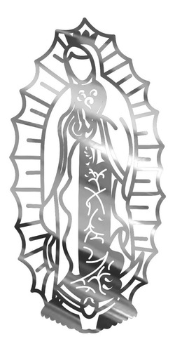 Cuadro Virgen De Guadalupe Para Pared 70cm X 35cm Art7504