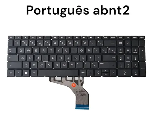 Teclado Compatível Notebook Hp 256 G7 Hp 256 G8 Hp 250 G7 | Frete