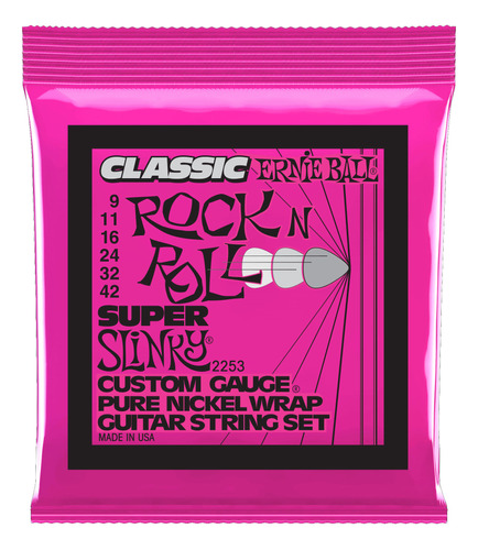 Cuerdas Guitarra Electrica Ernie Ball P02253 Super Slinky Cl