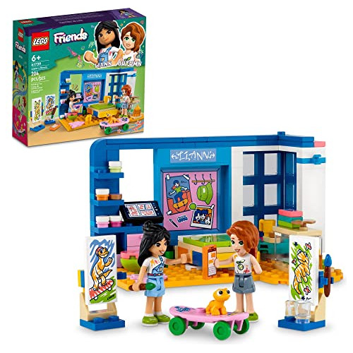 Lego Friends Liann's Room 41739, Juegos De Dormitorio Con Te