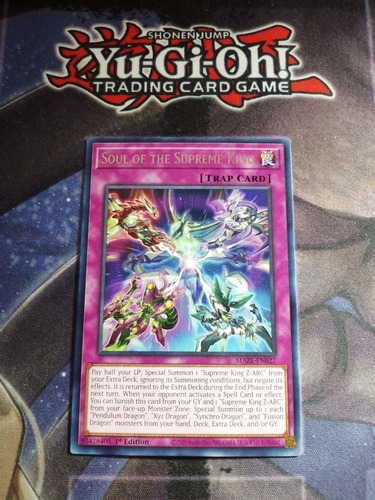 Soul Of The Supreme King Rare Yu-gi-oh! Original Konami