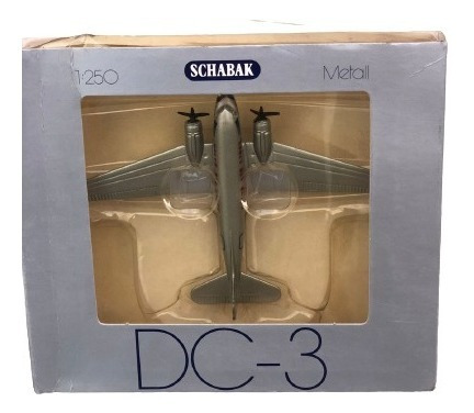 Schabak Model Metal Airplane Dc-3 Scale 1:250