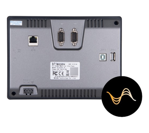 Ihm Wecon Pi3070i-2s Colorida 7 Polegadas Com Ethernet