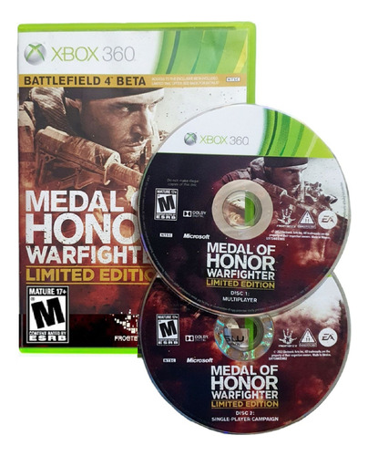 Medal Of  Honor Warfighter Limited Edition Xbox 360 Físico (Reacondicionado)