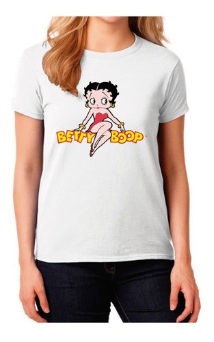 Polera Mujer Algodon Betty Boop6