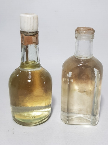 Imagen 6 de 10 de Antiguas Mini Botellas Llenas Muestra Public Lote Mag 58657
