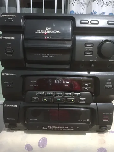 Microsystem Pioneer 25 Cds (leia Com Atenção) | MercadoLivre