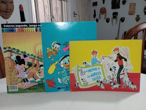 Libros Para Colorear, Editores Fernández De Walt Disney (Usado)