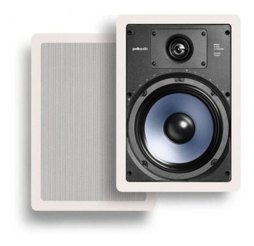 Par De Bocinas Empotrables-polk Audio-rc85i C/conos De 8 Color White