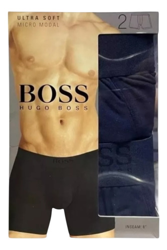 Boxer Hugo Boss Ultra Soft Microfibra Modal 2pack - Original