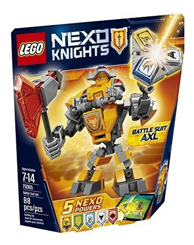 Kit De Construccion Lego Nexo Caballeros Batalla Traje 70362