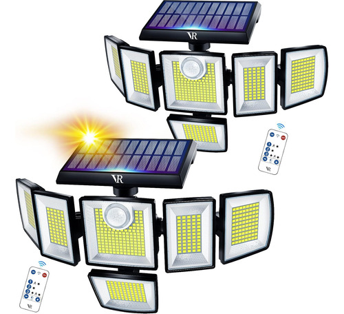 Luces De Inundación Para Exteriores Con Sensor De Movimiento