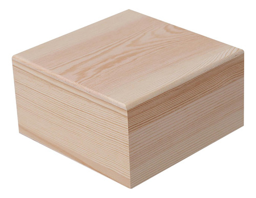 Caja De Almacenamiento De Madera,caja 15cmx15cmx8cm