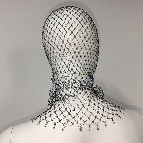 Cadena De Cabeza De Hada, Joyería Bohemia Para El Cabello, D Color Negro