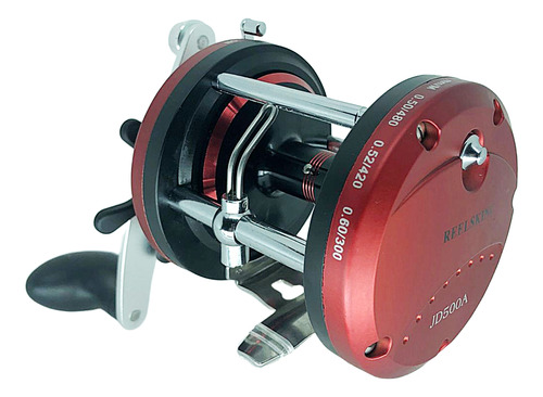 Carretilha Reelsking Jd 500a - 12 Rol Drag:28kg Pesca Pesada Lado da manivela Direito