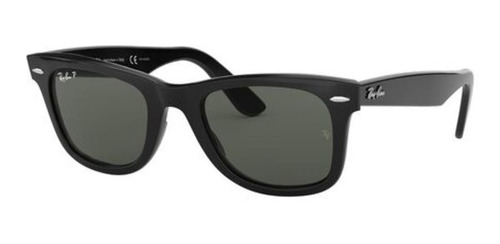 Lentes De Sol Ray-ban Wayfarer Rb2140 Verde 54 Polarizado