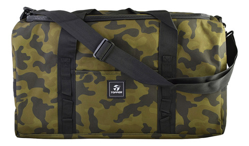 Bolso Topper Heritage Ii Oliva Camo Color Verde Oliva