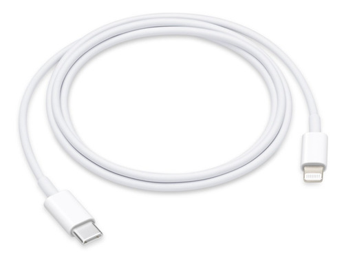 Cable iPhone Usb-c A Lightning 1mt Blanco