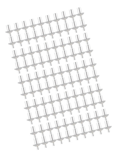 100 Uds. Tornillos De Clavos De Expansión, 5mm X 11mm