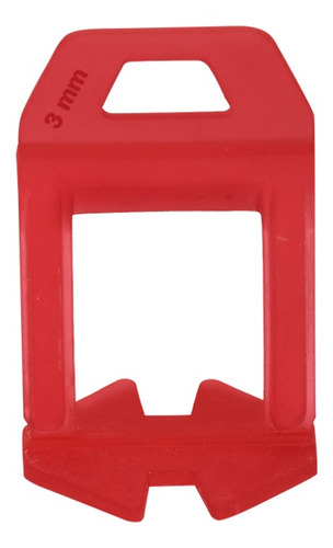 Espaciador Autonivelante Atrim Clip Rojo 3,0mm 150 Unidades