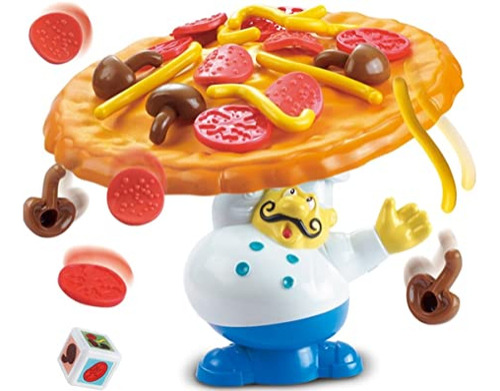 Juguete De Mesa Para Equilibrar Pizza Trisquirrel Topple