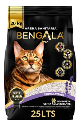 Arena Para Gatos Bengala 20 Kg