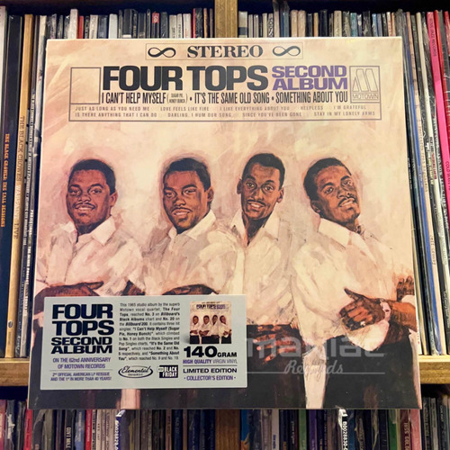 Four Tops Second Album Vinilo