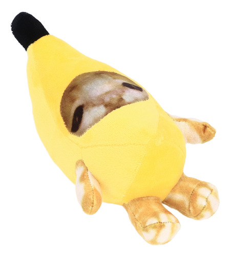Peluche De Peluche Uk Plug Con Forma De Banana Y Gato Multiu
