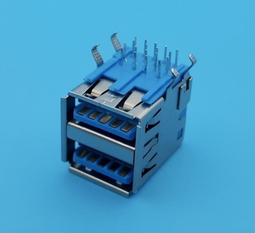 Puerto Usb 3.0 Dual A Pcb 90 Grados Pack De 10 Piezas