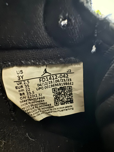 Zapatilla Nike Jordan Niños (Usado)