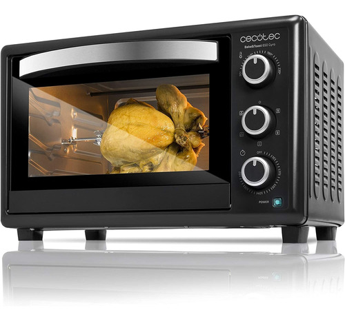 Cecotec Bake&toast 650 Gyro - Horno Sobremesa, Capacidad De