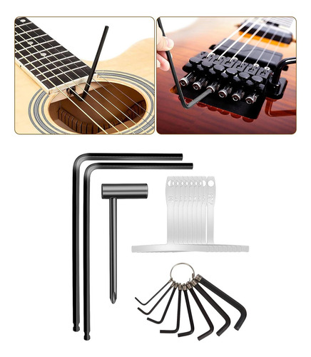 Juego De Llaves De Varilla De Guitarra De 20 Piezas,