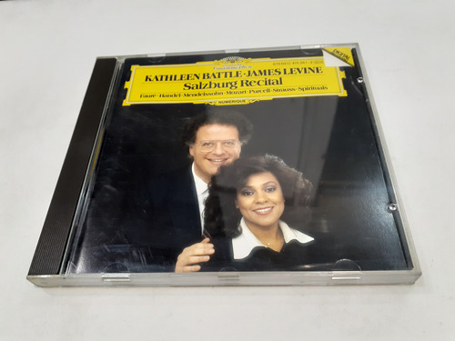 Salzburg Recital, Kathleen Battle-james Levine - Cd Alemania