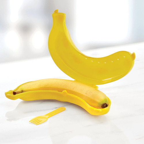 Ft Estojo Betterware Banana Estojo Amarelo Para Banana